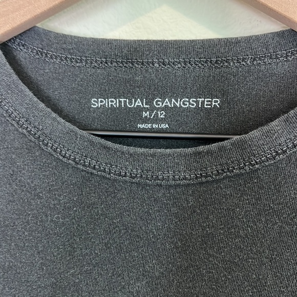 Spiritual Gangster Peace Love Light Long Sleeve T Shirt - Picture 4 of 8